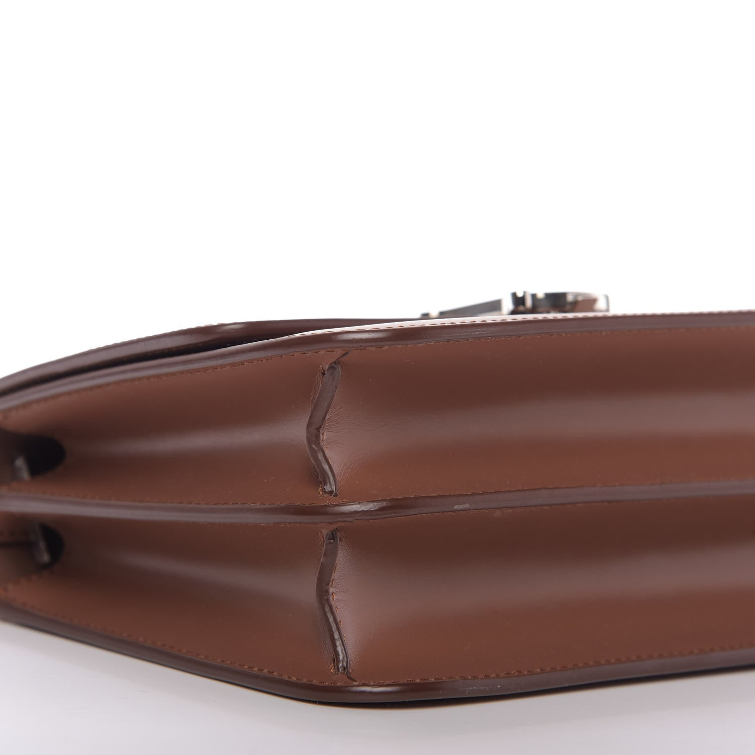 Burberry Calfskin Small TB Bag Malt Brown 6 of 9