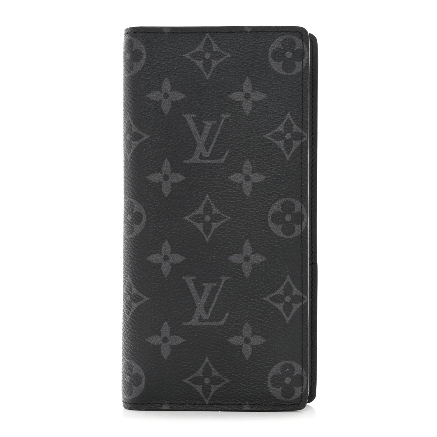 Louis Vuitton Monogram Eclipse Brazza Wallet 1 of 9