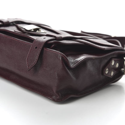 Proenza Schouler Lambskin Tiny PS1 Satchel Oxblood 7 of 9