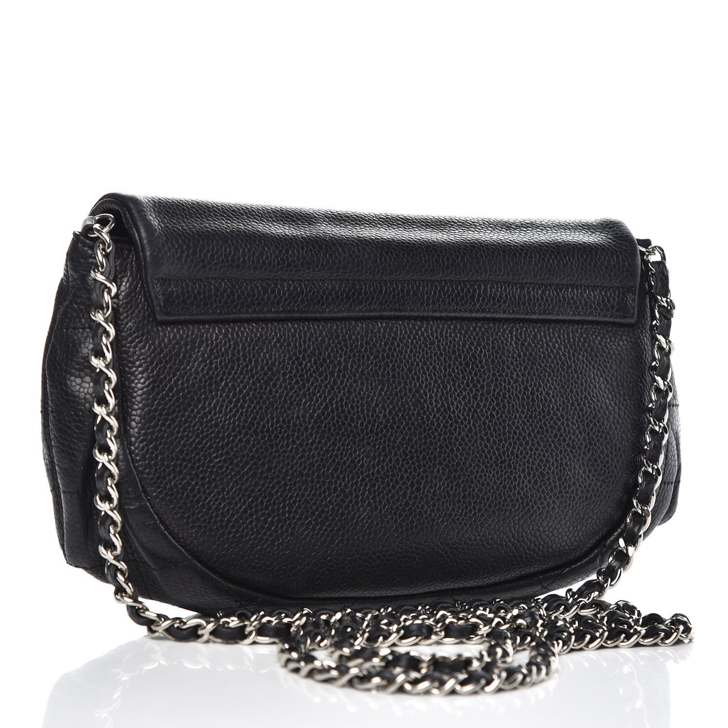 Caviar Half Moon Wallet On Chain WOC Black