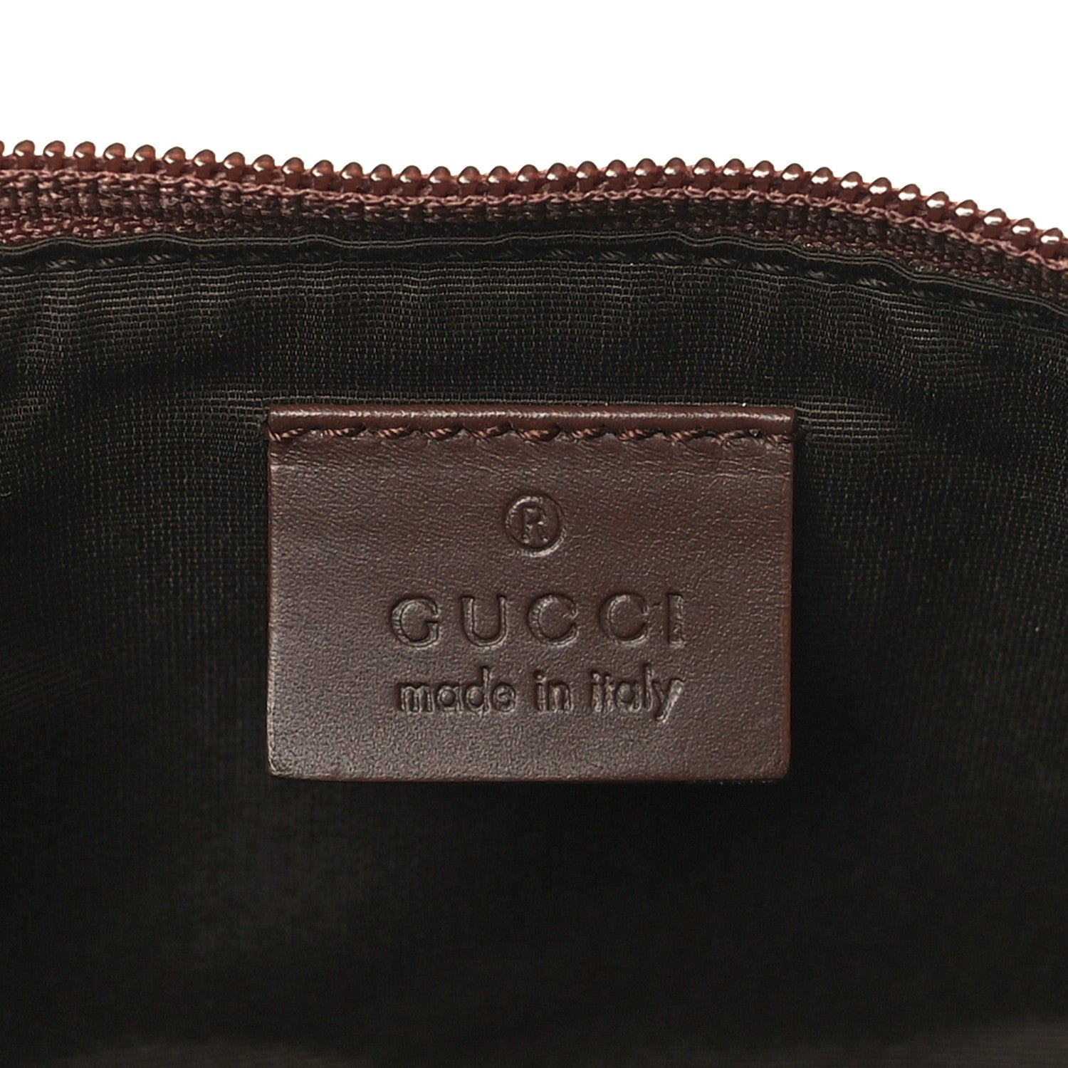 Gucci Monogram Boat Pochette Brown 6 of 9
