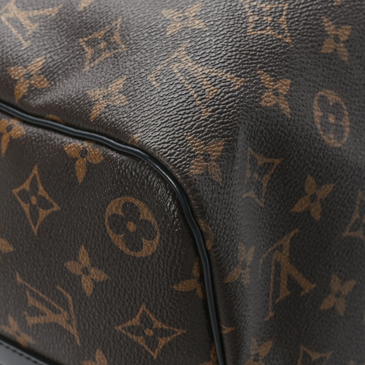 Louis Vuitton Monogram Macassar Keepall Bandouliere 45 9 of 10