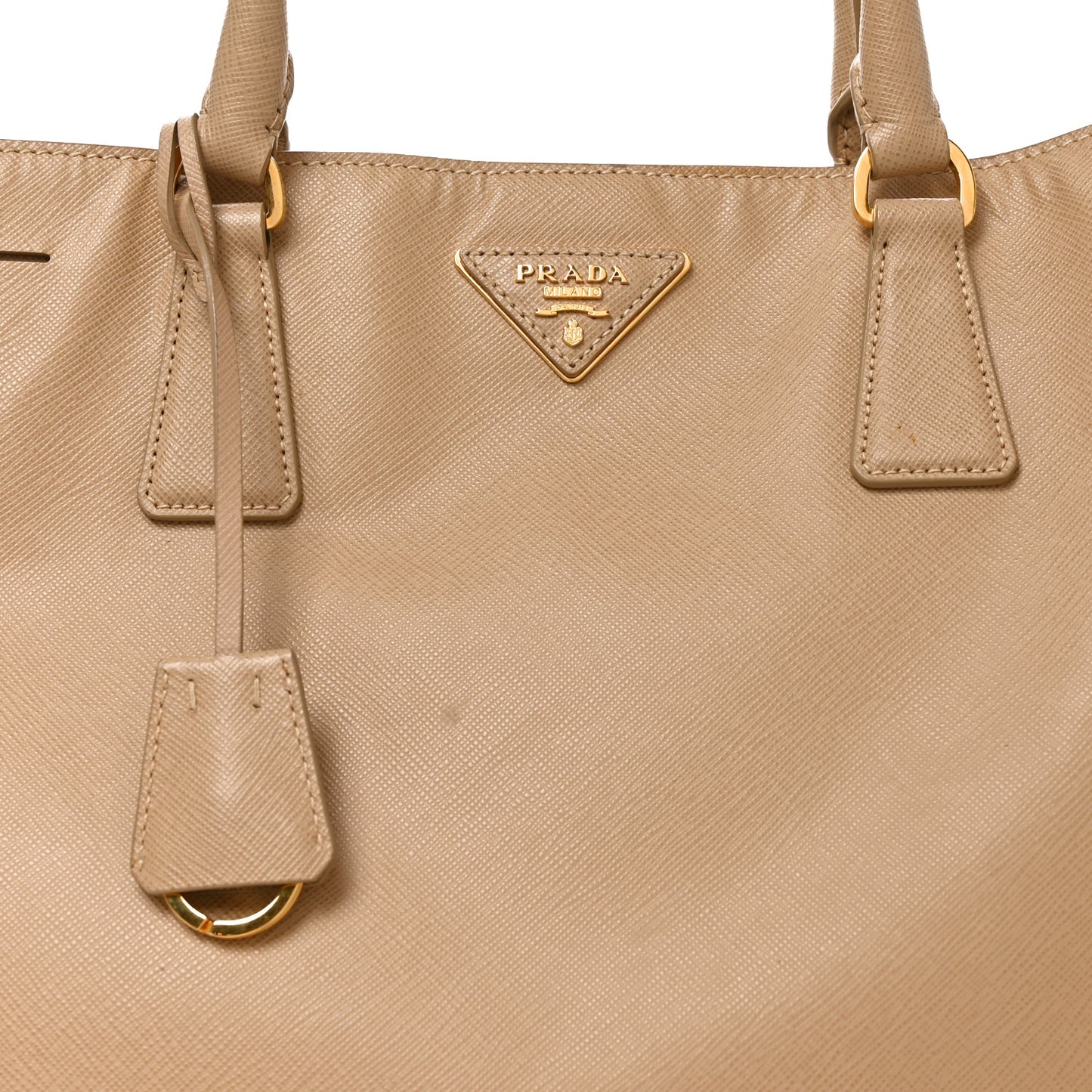 Saffiano Lux Large Tote Sabbia