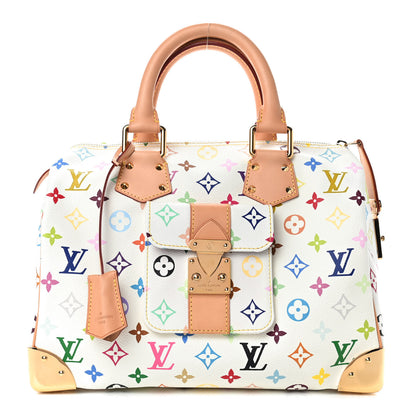 Louis Vuitton Monogram Multicolor Speedy 30 White 1 of 9