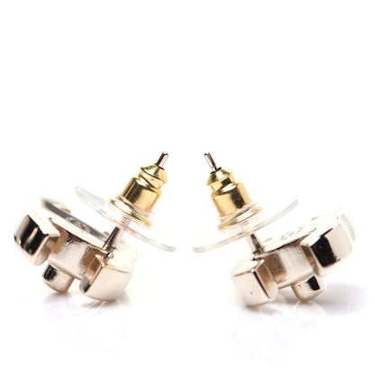 Chanel Metal CC Turnlock Earrings Gold 4 of 6