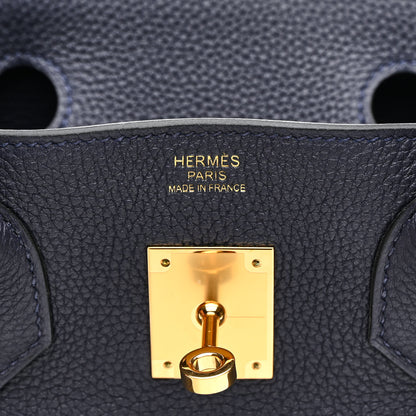 Hermes Togo Birkin 30 Bleu Nuit 6 of 12