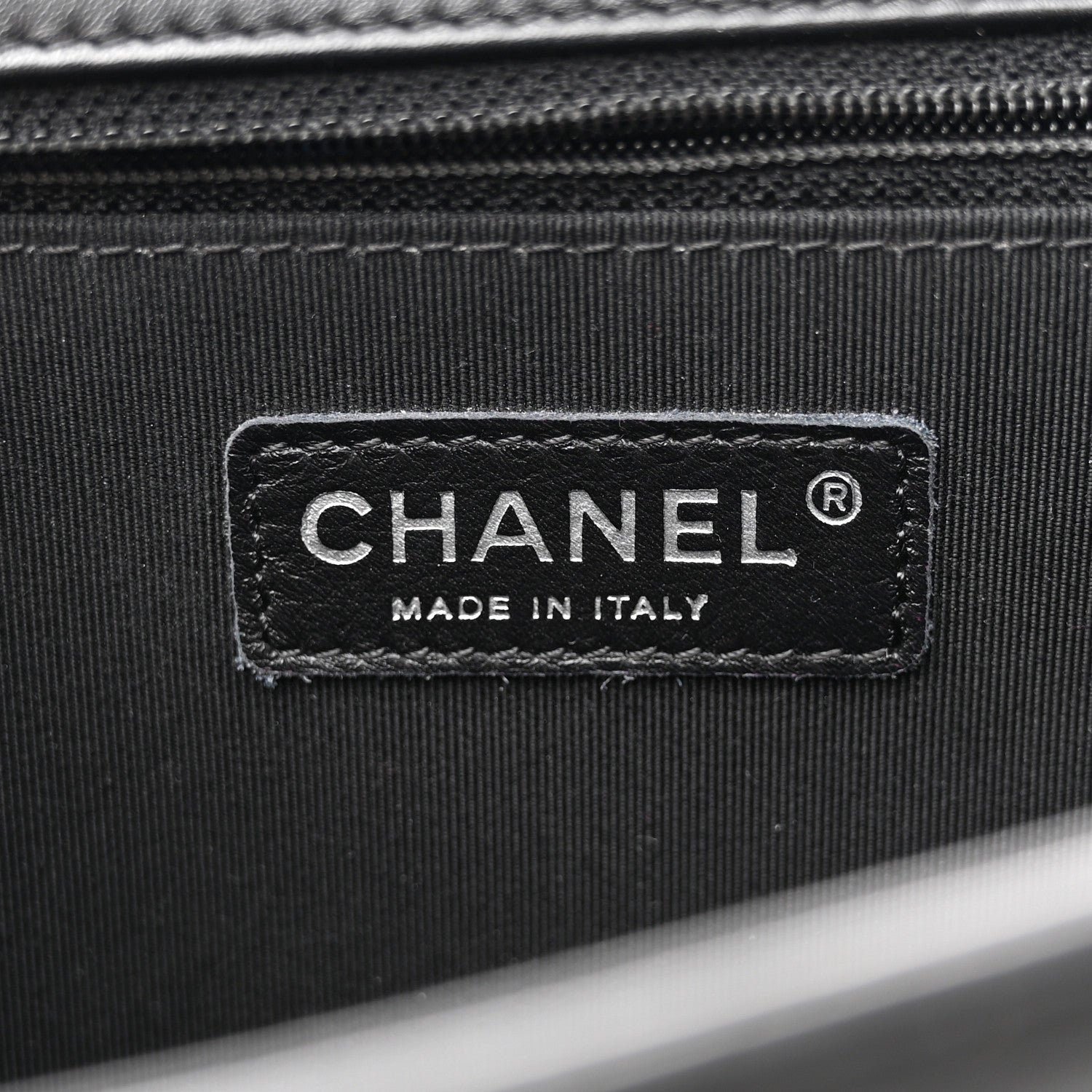 Chanel Lambskin Quilted Large Boy Flap Black 6 of 14