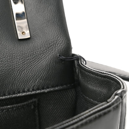 Burberry Patent Quilted Horseferry Print Small Lola Bag Black 12 of 13