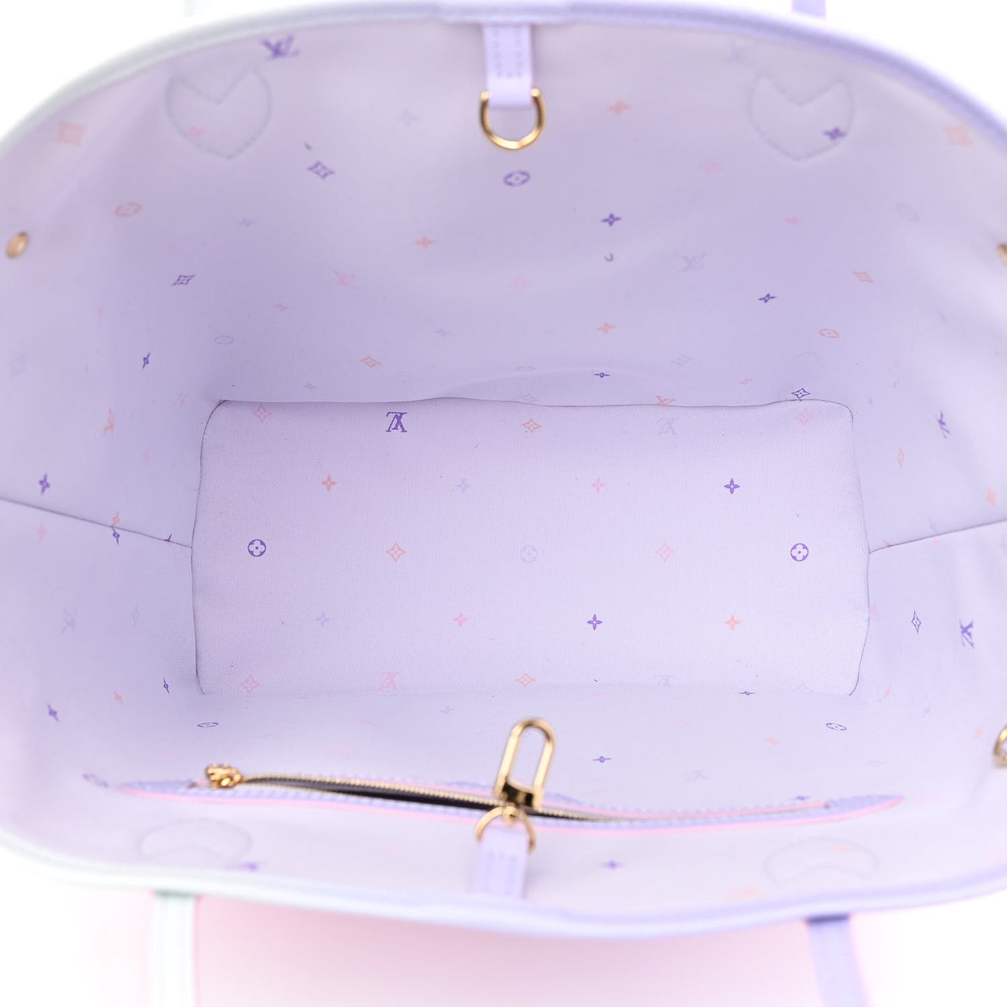 Monogram Giant Spring In The City Neverfull MM Sunrise Pastel