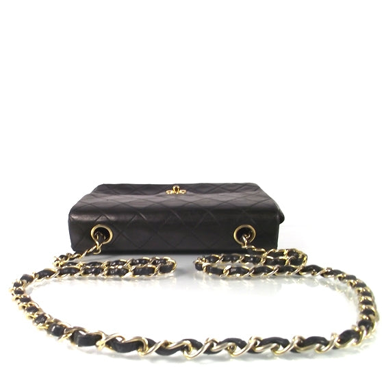 Lambskin Mini Flap Black