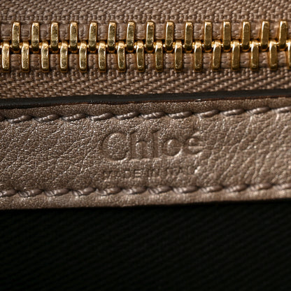 Chloe Calfskin Large Bay Tote Dark Grey 6 of 9