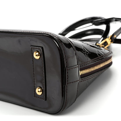 Louis Vuitton Vernis Alma BB Amarante 10 of 10