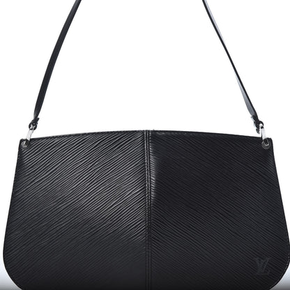 Louis Vuitton Epi Demi Lune Pochette Black 8 of 11