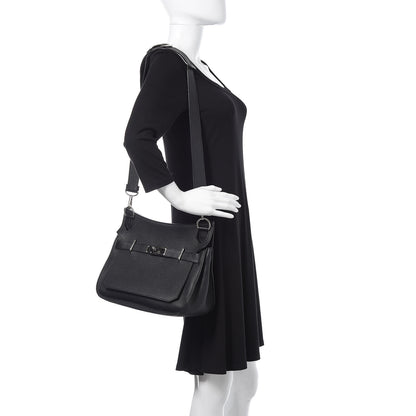 Hermes Taurillon Clemence Jypsiere 31 Black 2 of 9