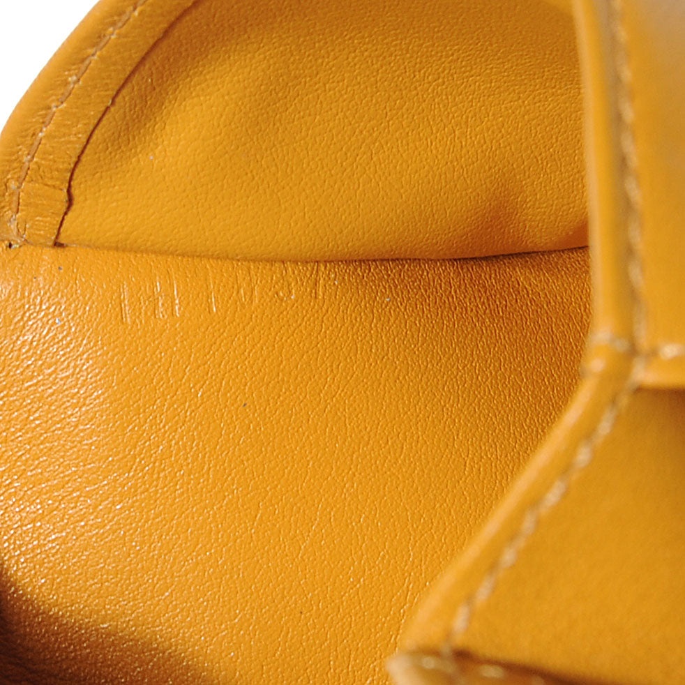 Denim Zip Compact Wallet