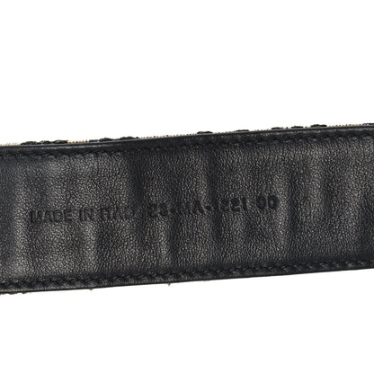 Christian Dior Oblique 30 Montaigne 35mm Belt 90 36 Blue 4 of 5