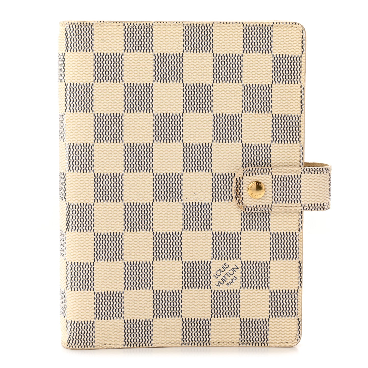 Damier Azur Medium Ring Agenda Cover