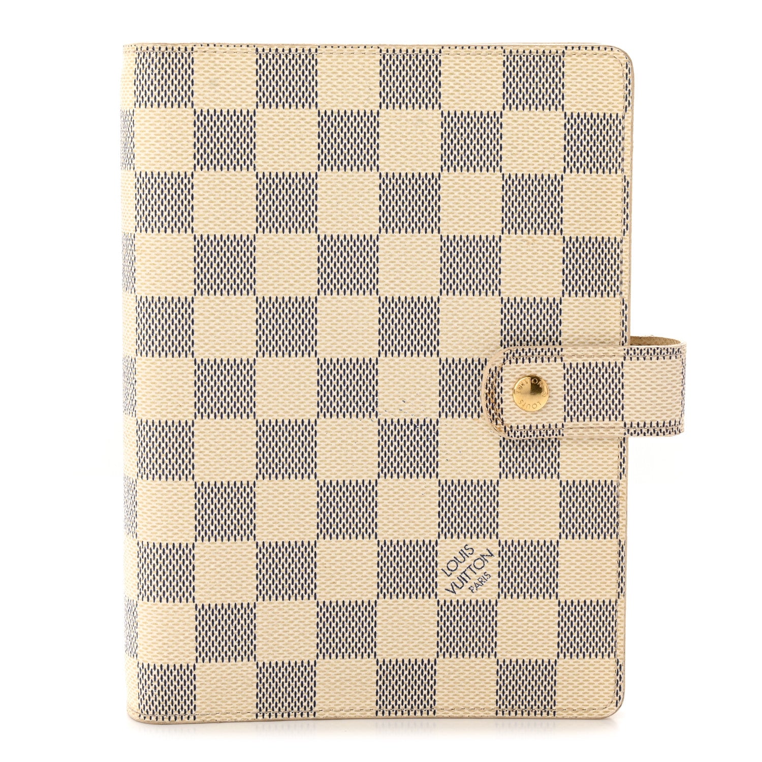 Louis Vuitton Damier Azur Medium Ring Agenda Cover 1 of 12