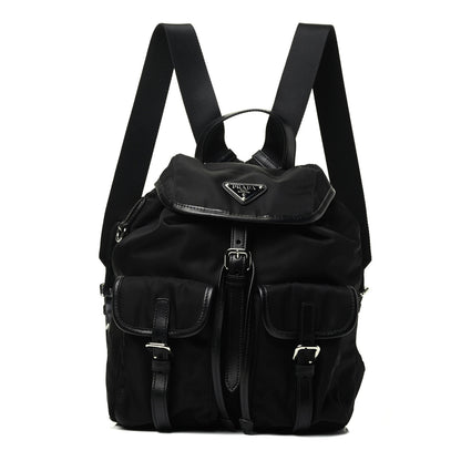 Prada Tessuto Nylon Vela Small Backpack Black 1 of 3