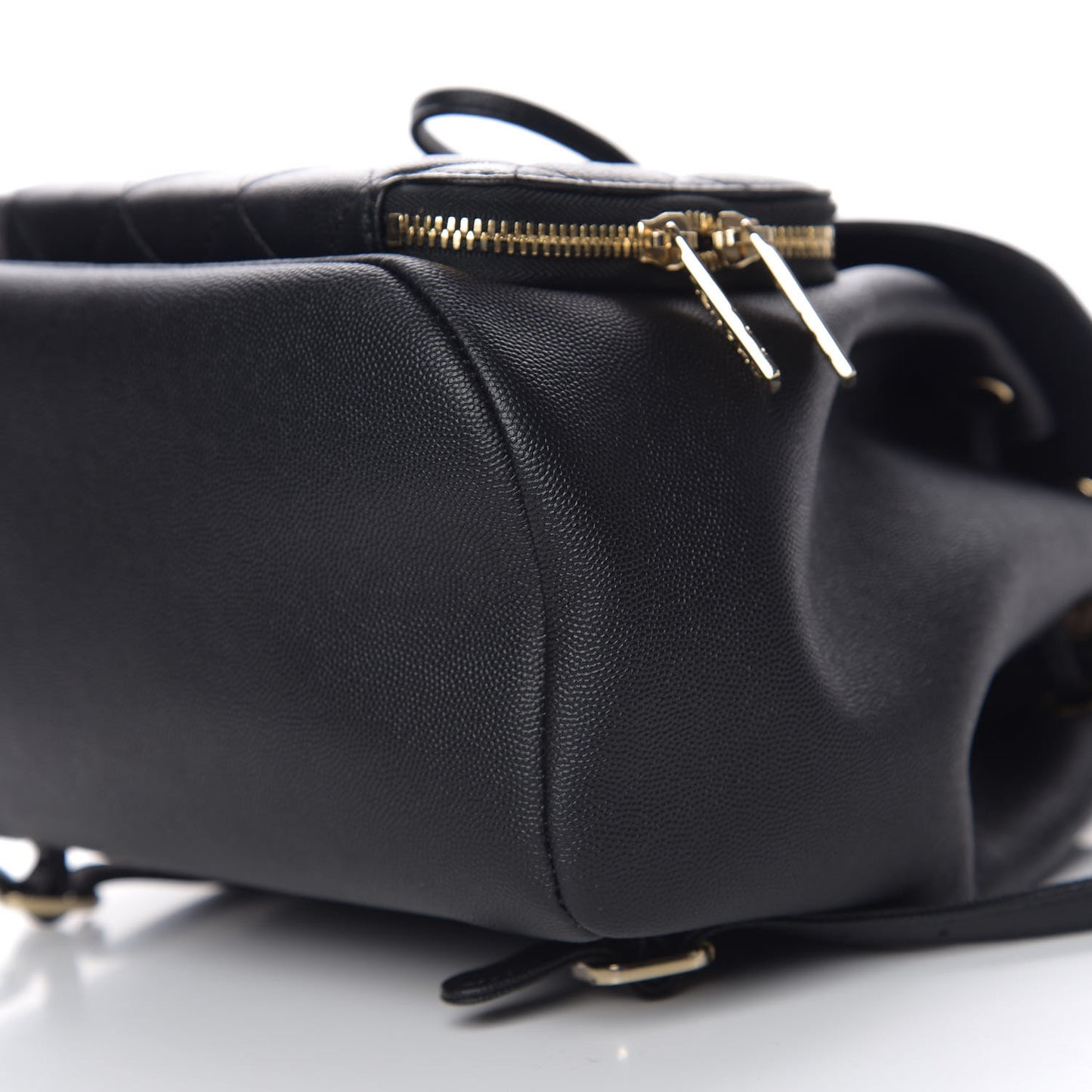 Caviar Quilted Business Affinity Backpack Black