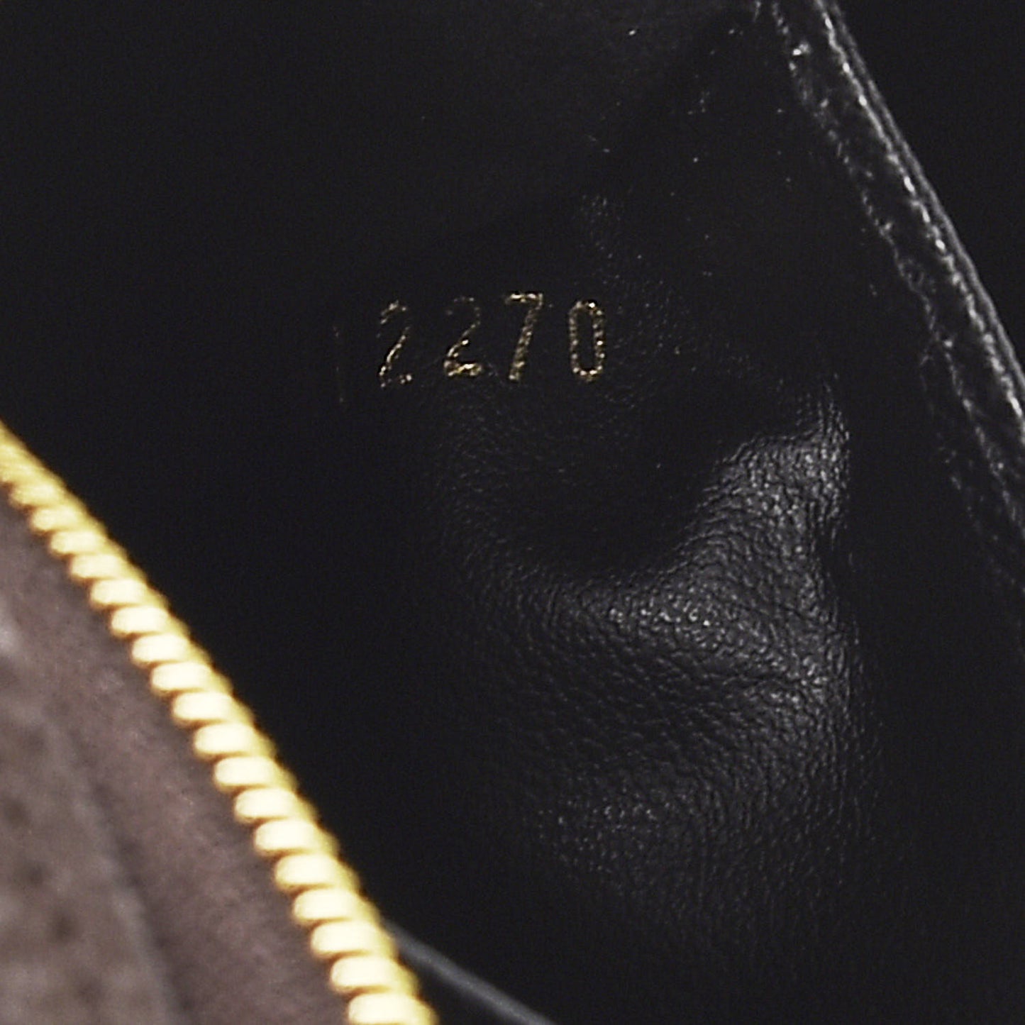 Reverse Monogram Giant Double Zip Pochette