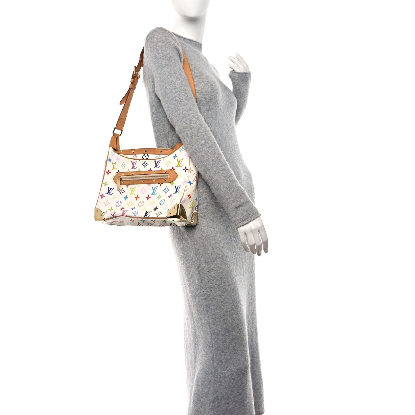 Monogram Multicolor Boulogne White
