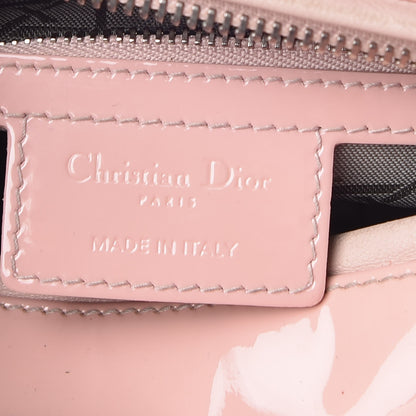 Christian Dior Patent Cannage Medium Lady Dior Rose Clair 7 of 16
