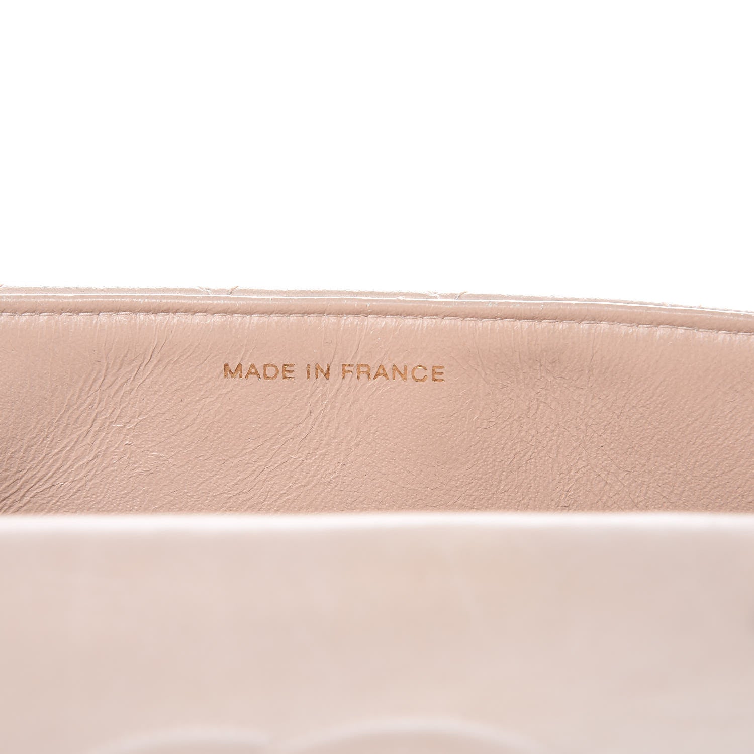 Chanel Lambskin Quilted Mini Square Flap Beige 8 of 21