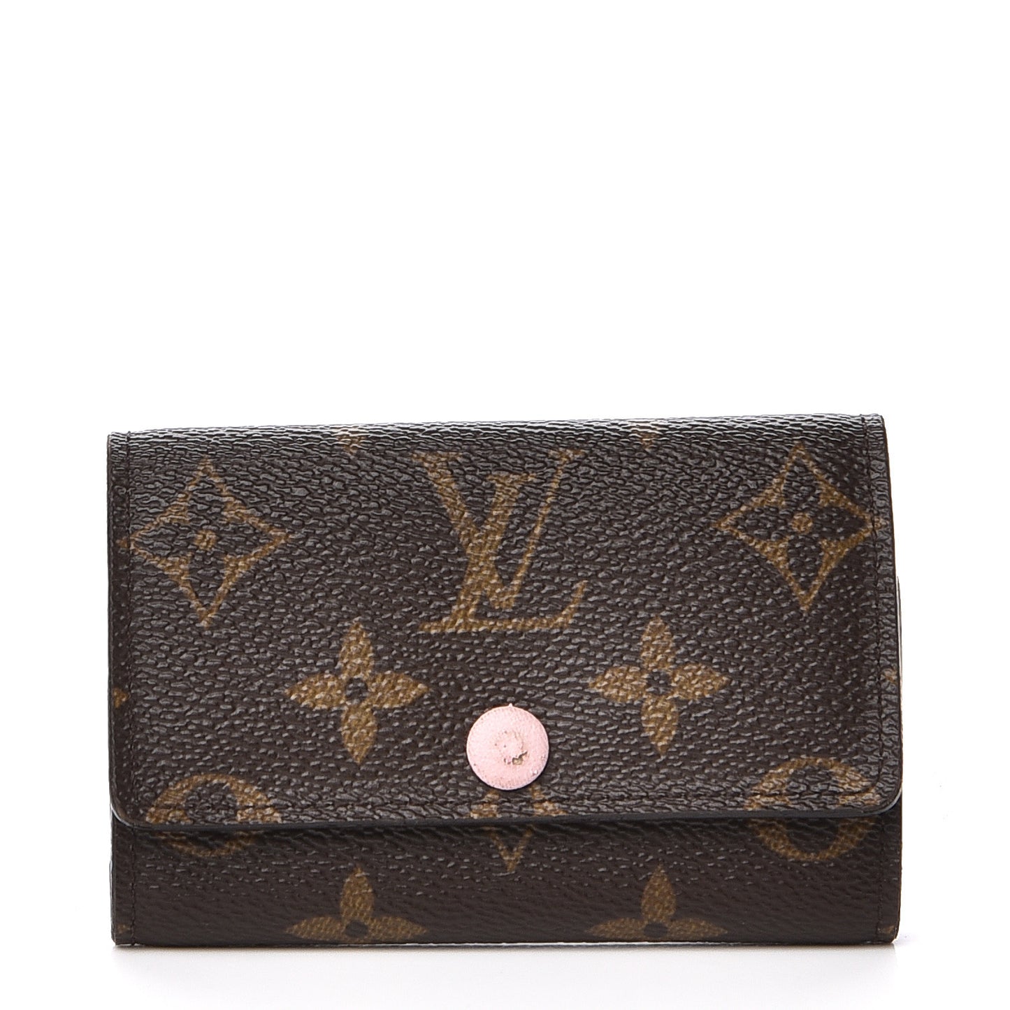 Monogram Multicles 6 Key Holder Rose Ballerine