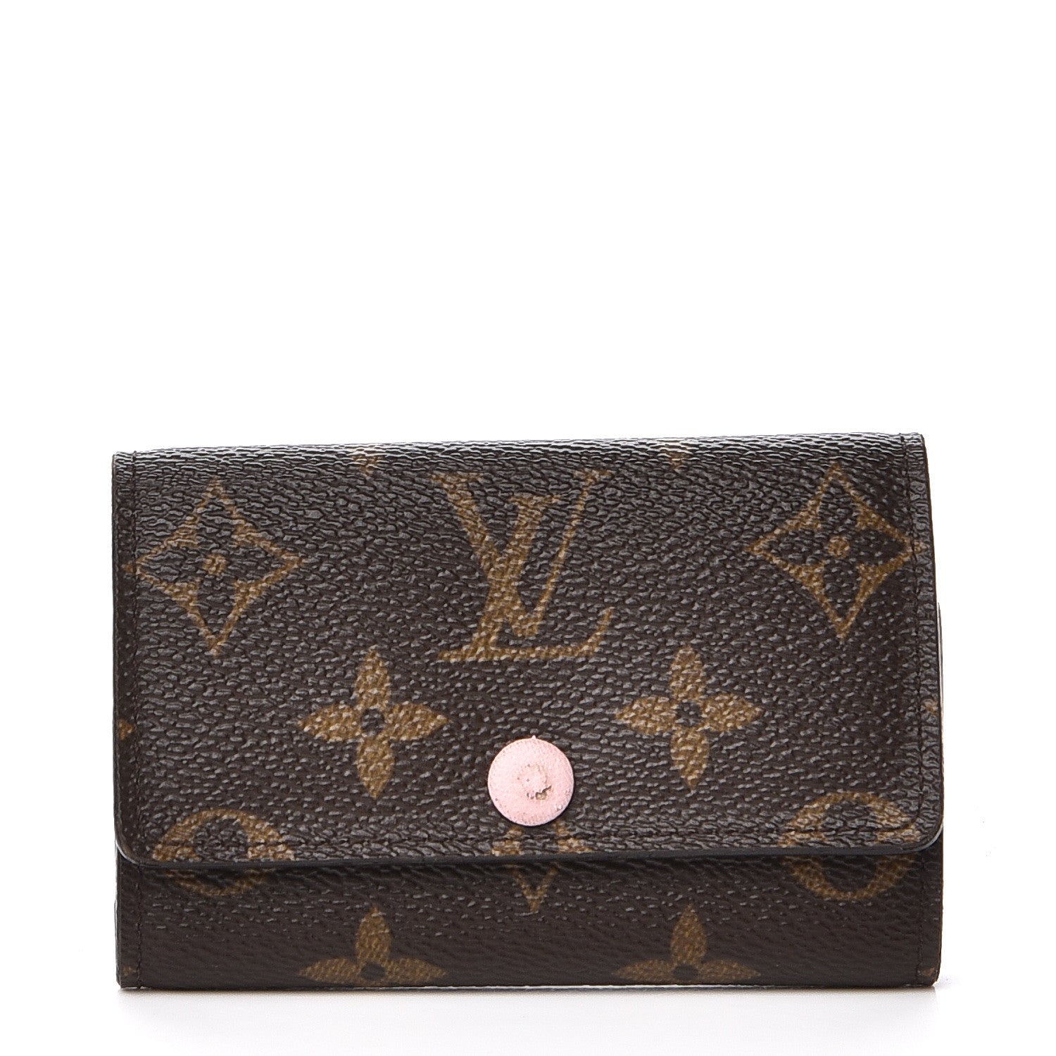 Louis Vuitton Monogram Multicles 6 Key Holder Rose Ballerine 1 of 8