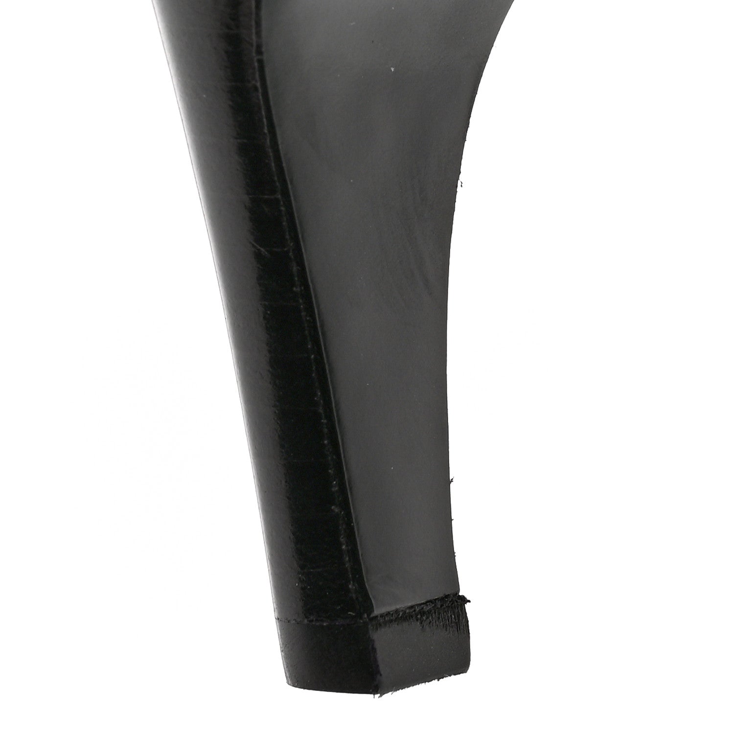 Hermes Calfskin Glamour 75 Sandals 38 Black 8 of 9