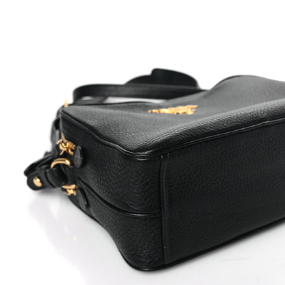 Prada Vitello Phenix Camera Bag Black 8 of 9