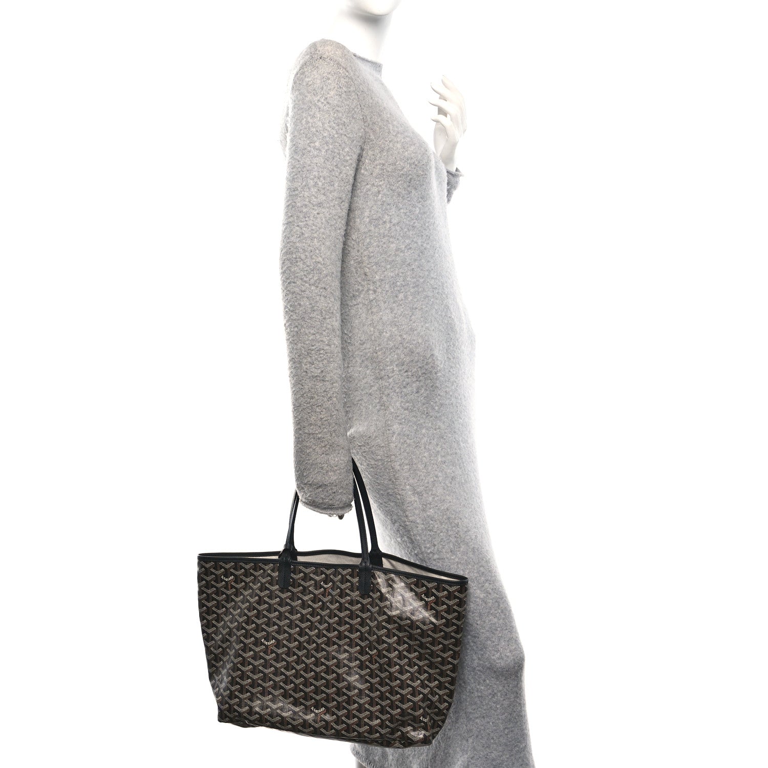 Goyard Goyardine Saint Louis PM Black 2 of 10