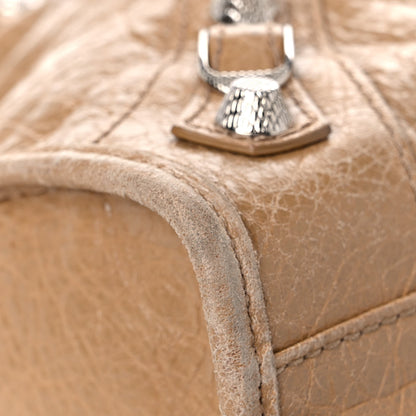 Balenciaga Agneau Giant 12 Silver Hardware City Beige Nougatine 7 of 21