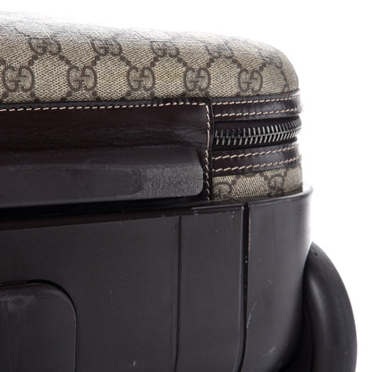 Gucci GG Plus Monogram Small Interlocking G Trolley Brown 21 of 23