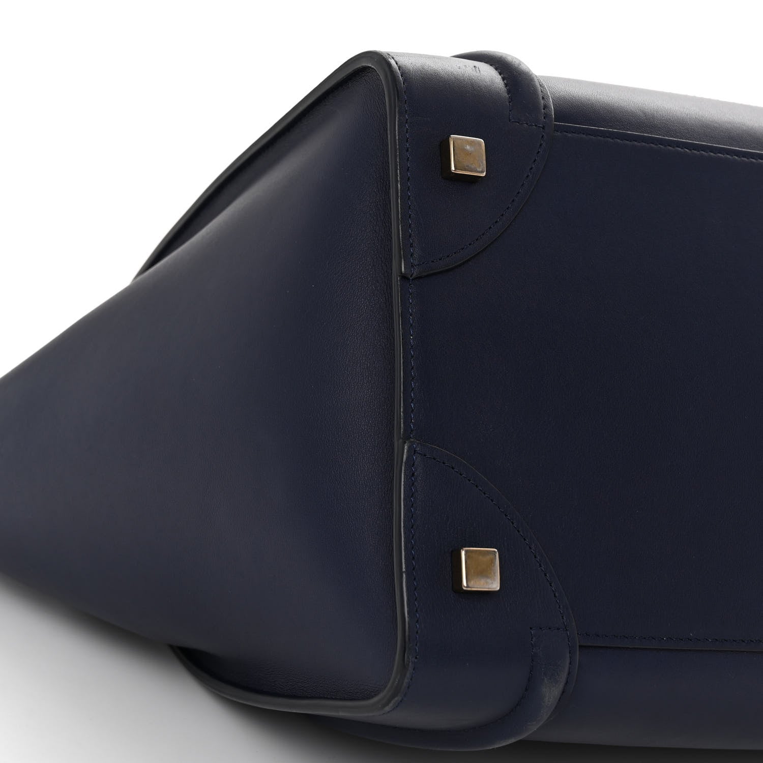 Celine Smooth Calfskin Mini Luggage Navy Blue 8 of 12