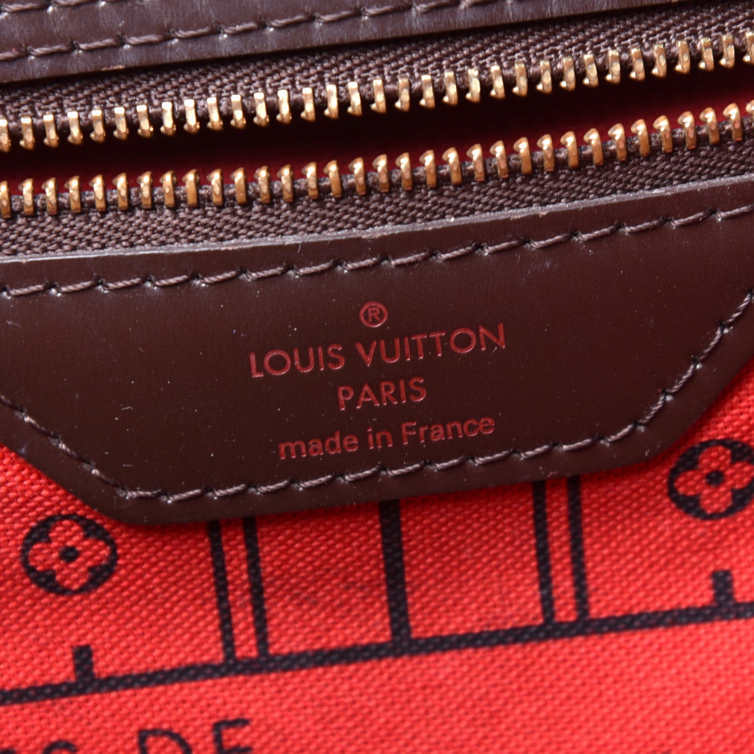 Louis Vuitton Damier Ebene Neverfull MM 6 of 8