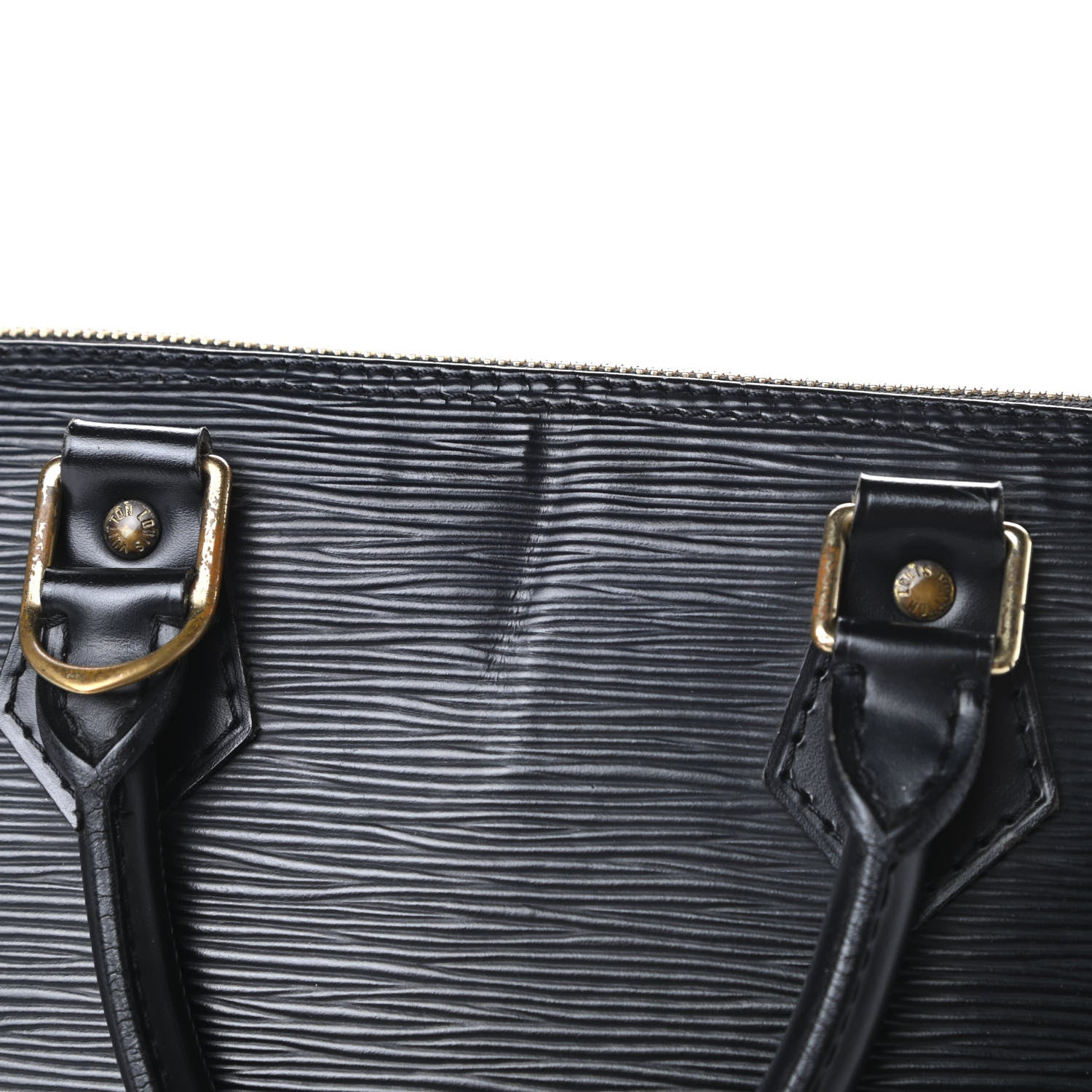 Louis Vuitton Epi Alma PM Black 13 of 18