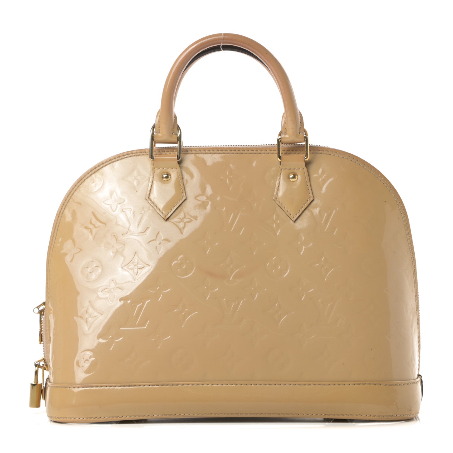 Louis Vuitton Vernis Alma PM Dune 1 of 20
