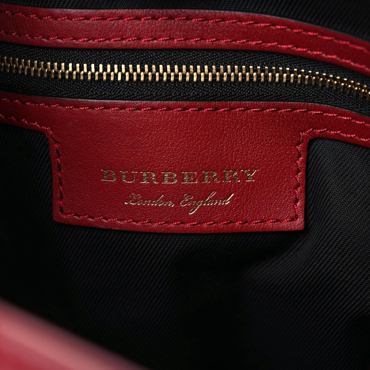 Horseferry Check Small Canterbury Tote Honey Parade Red