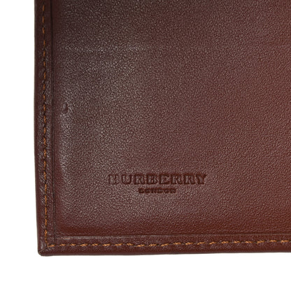 Burberry Haymarket Check Penrose Continental Wallet Tan 7 of 13