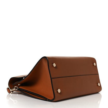 Christian Dior Grained Calfskin Medium Diorever Flap Brown 4 of 14