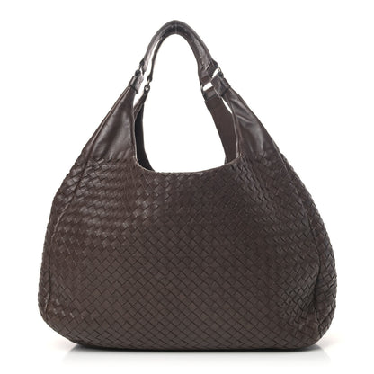 Bottega Veneta Nappa Intrecciato Large Campana Ebano 1 of 6