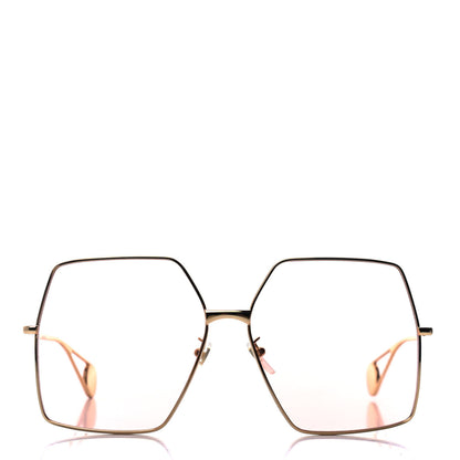 Gucci Square Frame GG0536S Sunglasses Gold 2 of 4