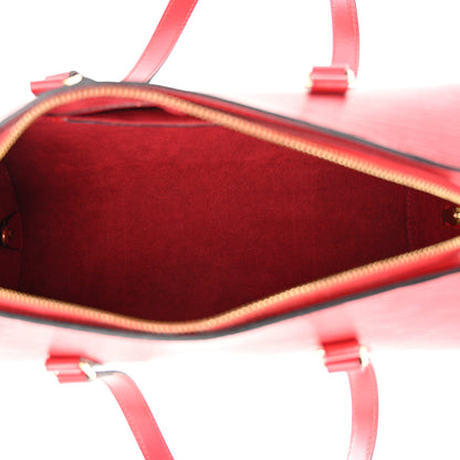 Louis Vuitton LOUIS VUITTON Epi Soufflot Castillan Red 5 of 10