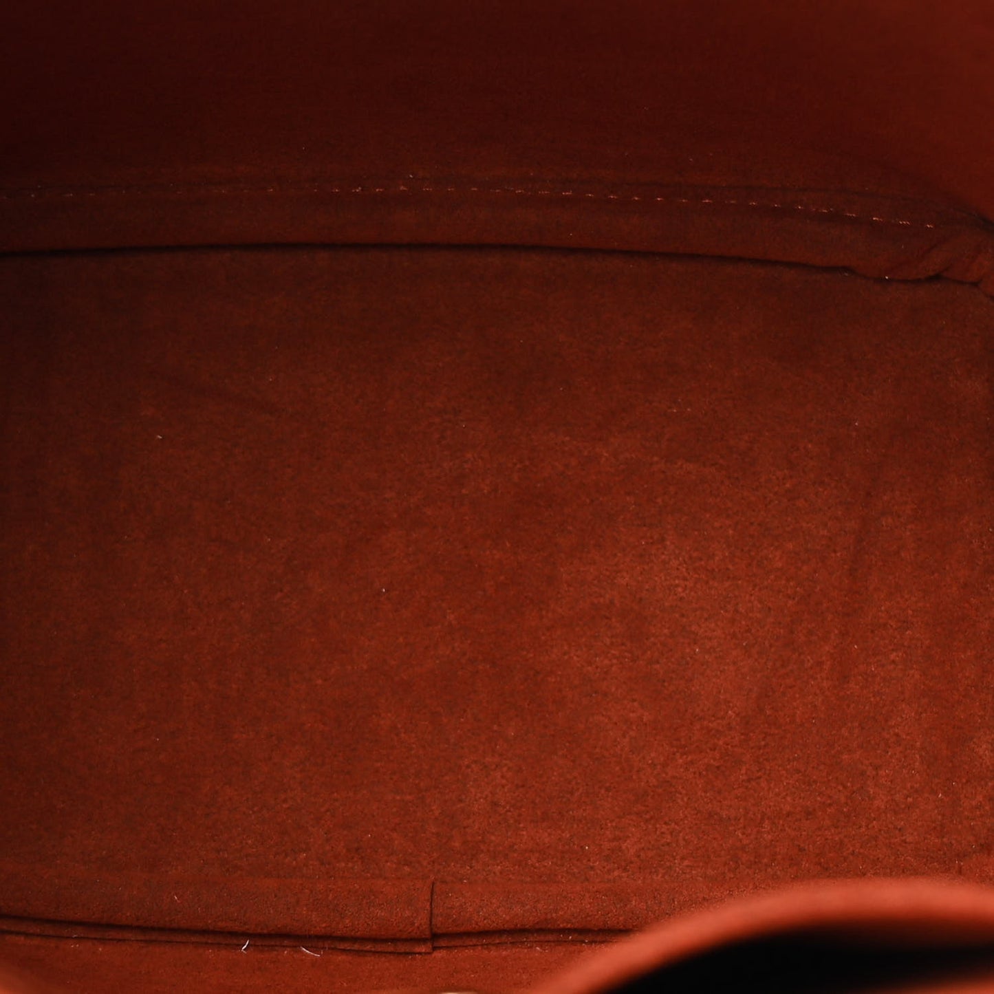 Calfskin Lock and Walk Bucket Cognac