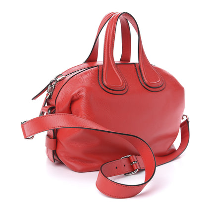 Givenchy Pebbled Calfskin Small Nightingale Red 4 of 12