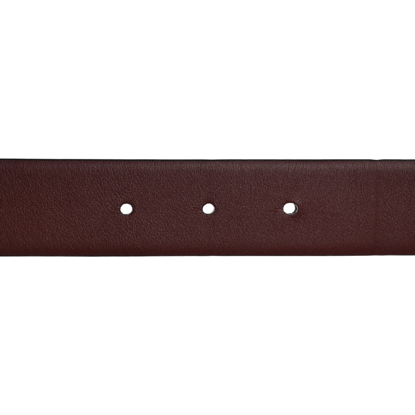 Calfskin CC Reversible Belt 85 34 Black Burgundy