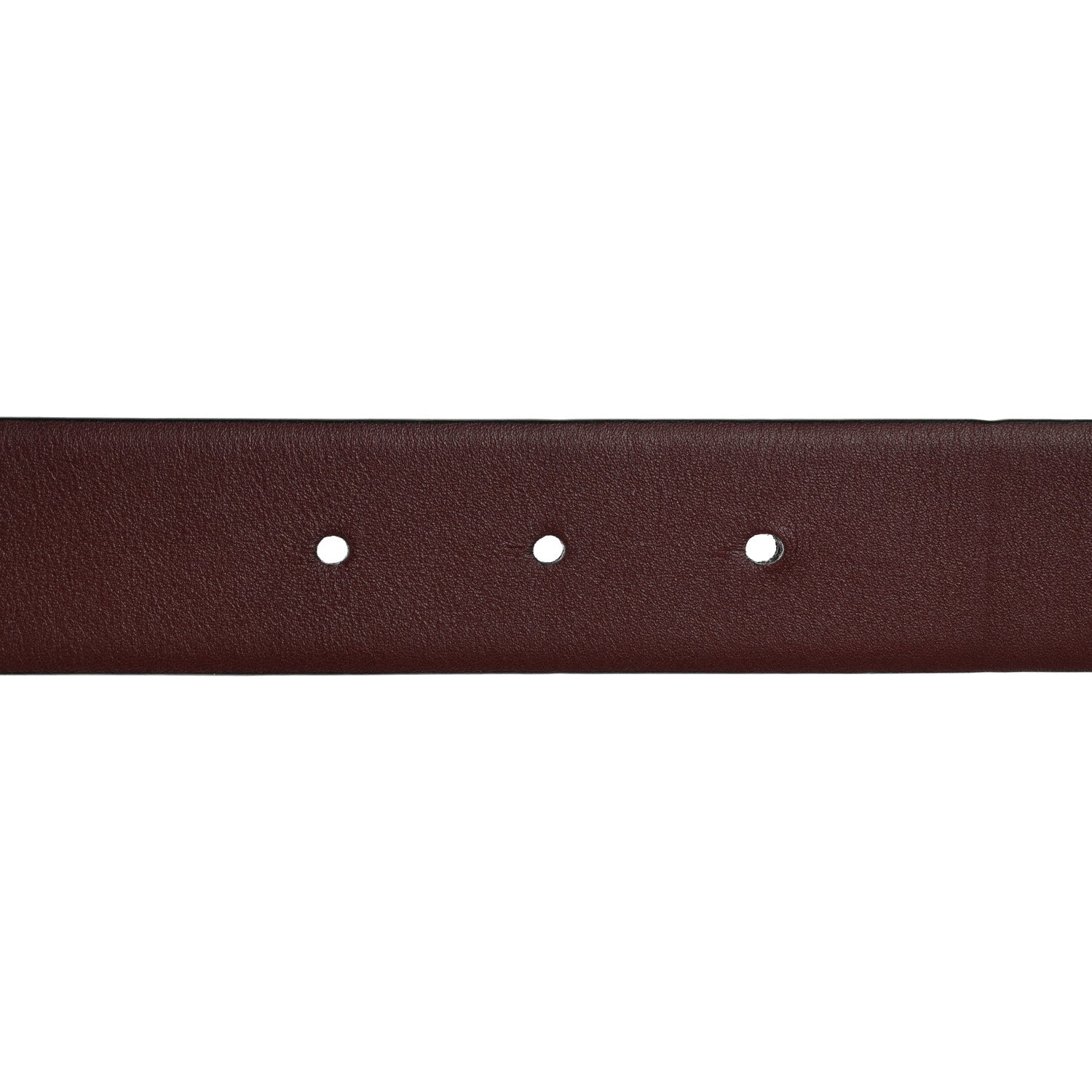 Chanel Calfskin CC Reversible Belt 85 34 Black Burgundy 6 of 10