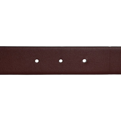 Chanel Calfskin CC Reversible Belt 85 34 Black Burgundy 6 of 10